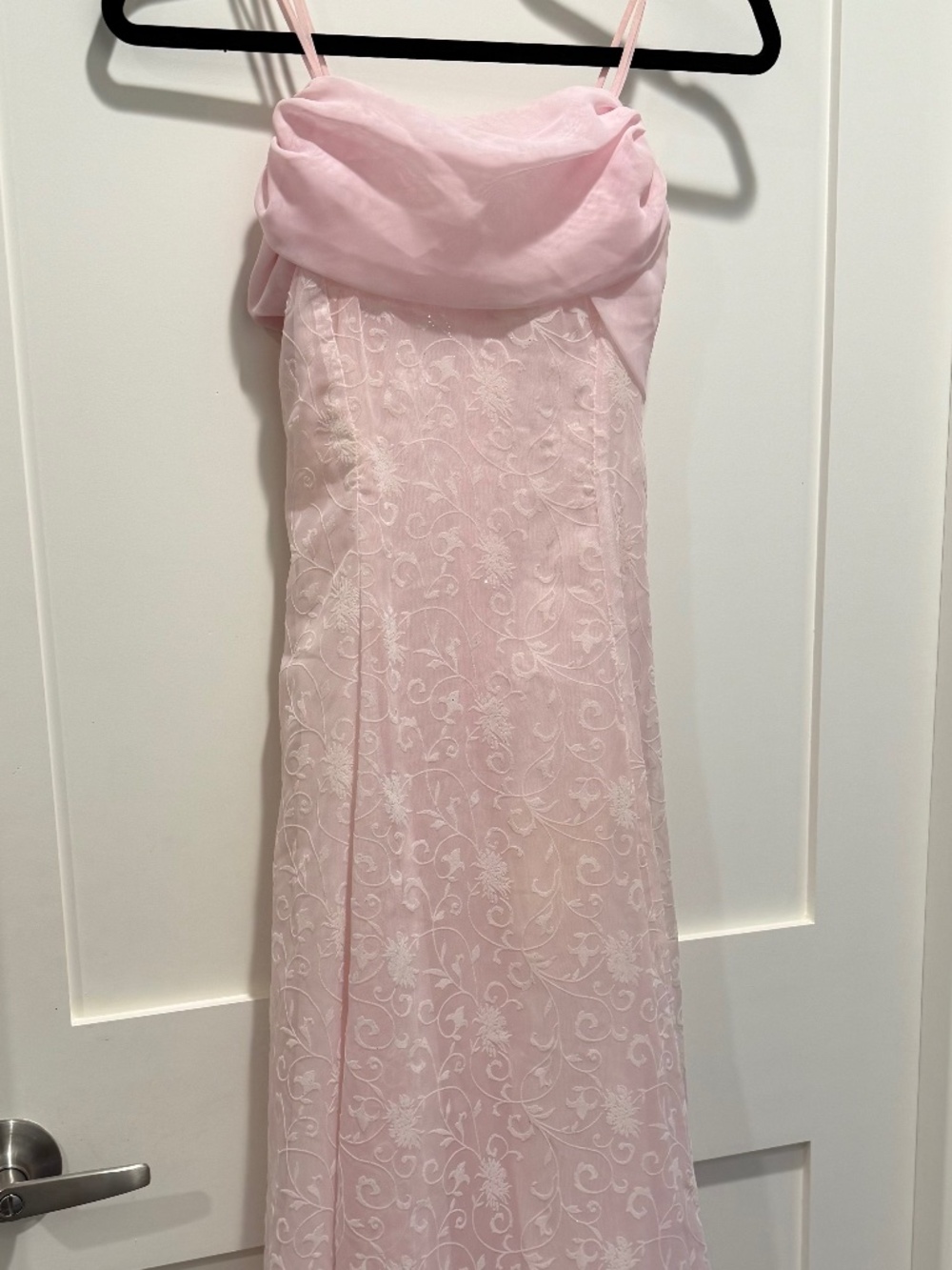 Girls Size 14 Formal Pink Long Dress